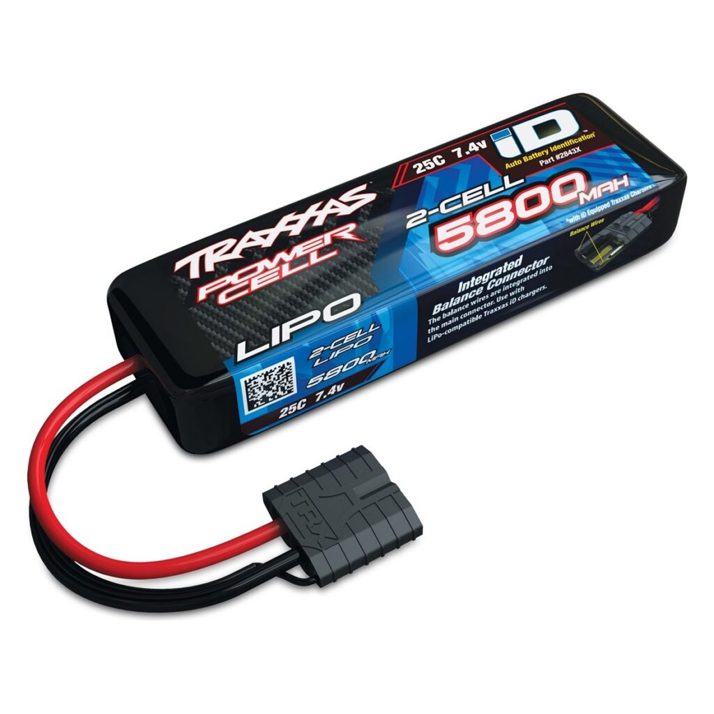 Traxxas 2843X Power Cell LiPo 2S 7,4 V 5800 mAh 25C s konektorom iD