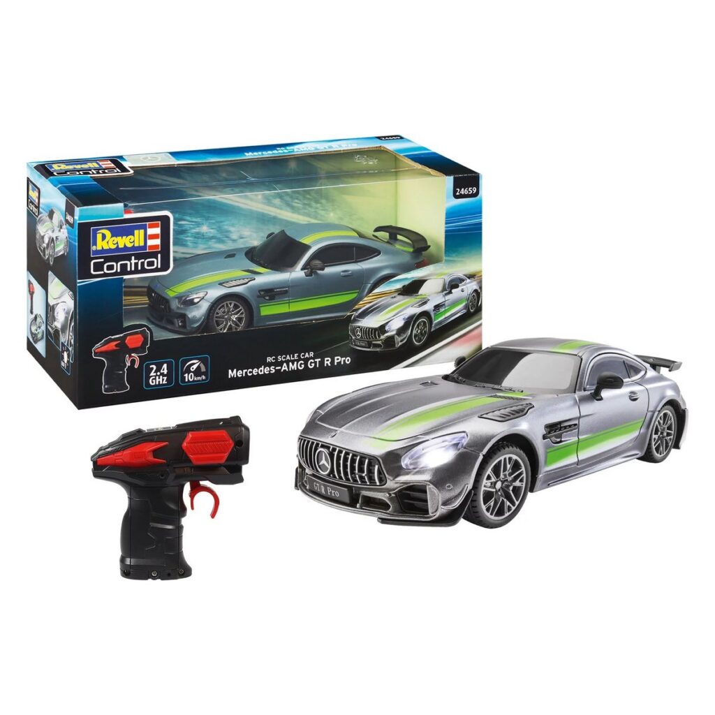 Revell Control RC Scale Car Mercedes-AMG GT R Pro 1:24 – RC auto s LED svetlami, 2,4 GHz