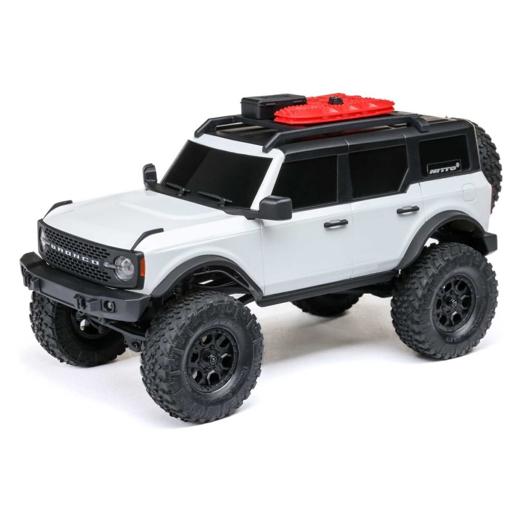Axial SCX24 Ford Bronco V2 1:24 – mini crawler RTR s batériou, biely